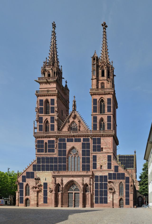 Photo de la cathédrale Notre-Dame de Bâle (© Silvio Schubiger)