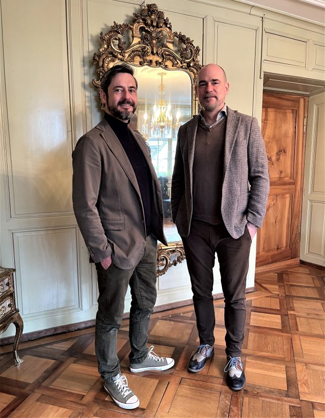 Volker Marterer (à gauche) et Volker Herrmann (crédit photo: Sabine Dahler)