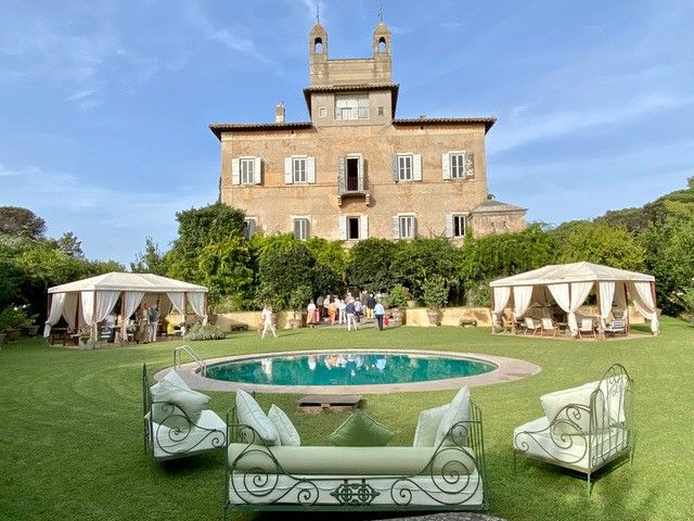 La Villa Chigi à Castelfusano (Crédit poto: Lukas Alioth)